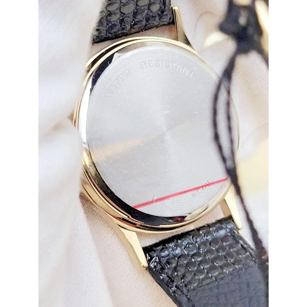 Wittnauer JV8072 Men's Dress Watch MasterCard Premier Colonial Swiss Quartz NWT